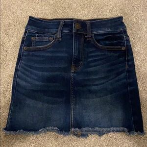 American eagle denim skirt